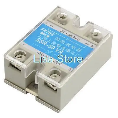 

SSR-50VA AC 24-380V 50A Resistance Type Adjustable Solid State Relay