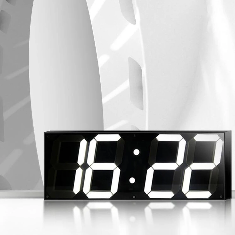 59 Inch Jumbo Digital Led Wall Clock For School Home Decor Train Station Digital Led Wall Clock Wall Clockled Wall Clock Aliexpress