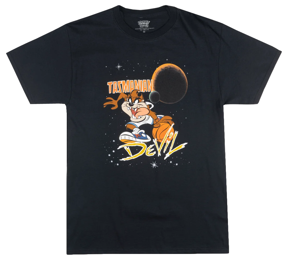 Мужская баскетбольная футболка LOONEY TUNES TAZMANIAN DEVIL модная в стиле WARNER BROS
