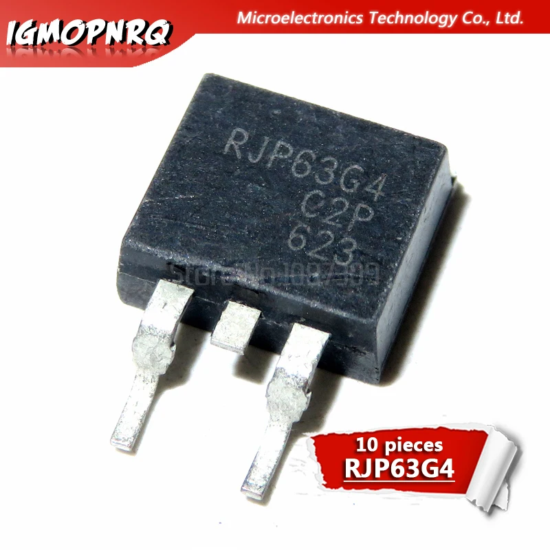 10 шт. RJP63G4 TO-263 63G4 TO263 IGBT 600V новый оригинальный | Электронные компоненты и