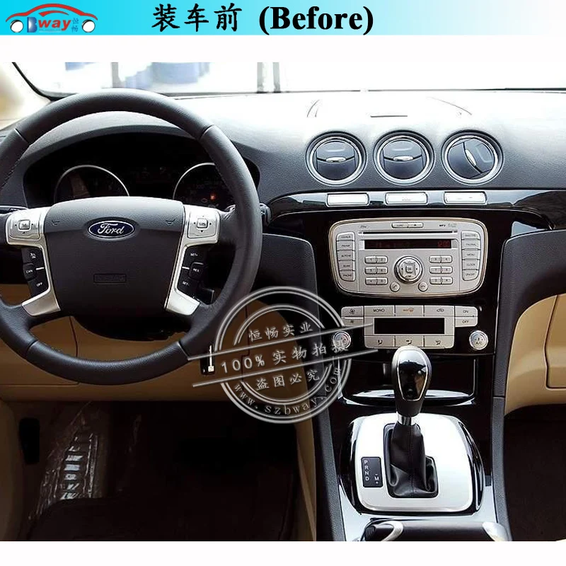 Flash Deal Bway 9" car radio stereo for Ford S-Max 2007 2008 android 7.1 car dvd player with bluetooth,GPS,SWC,wifi,Mirror link 2