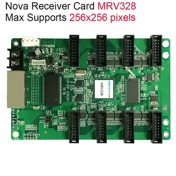 LED Control Card, High Refresh Rate Full Color Nova Receiving Card MRV328, NovaStar Receiver Card Support 256x256 Pixels novastar mrv210 receiving card mrv210 1 mrv210 4