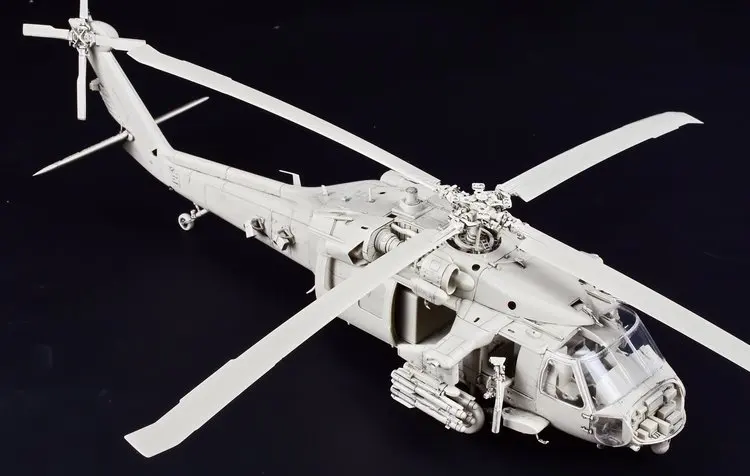 Kitty Hawk KH50005 1/35 США MH-60L "черный ястреб" [включая фигурки из смолы]-масштабная модель комплект