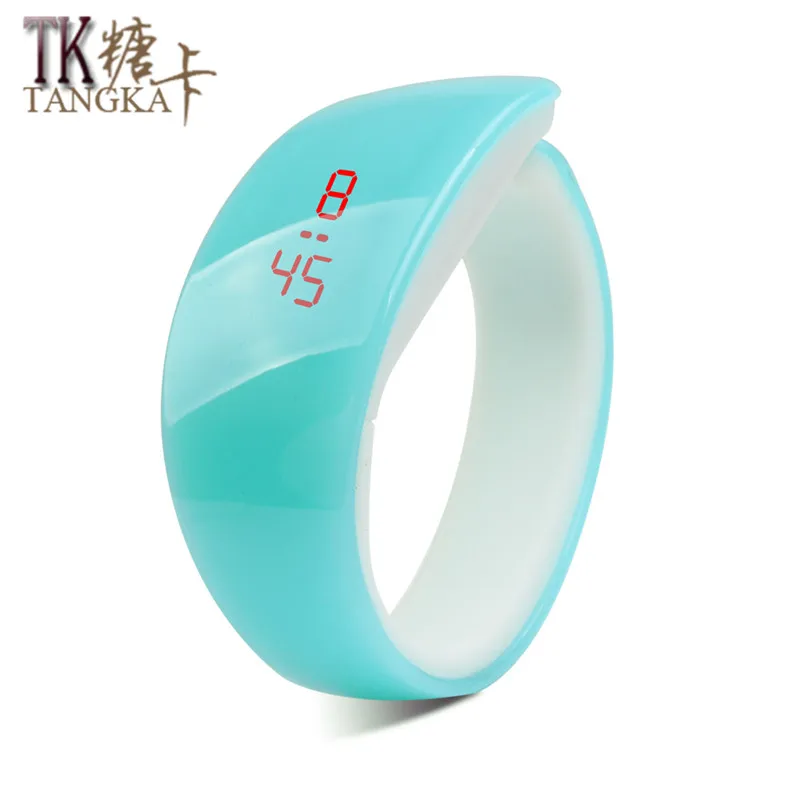 New product Colorful Men Women Sport LED font b watches b font Waterproof Bracelet Digital Wrist