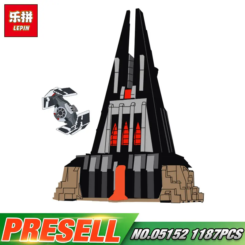

New 05152 Star Toys Wars The 75251 Darth Vader`s Castle Set Building Blocks Bricks Assembly Kids Toys Christmas Birthday Gifts