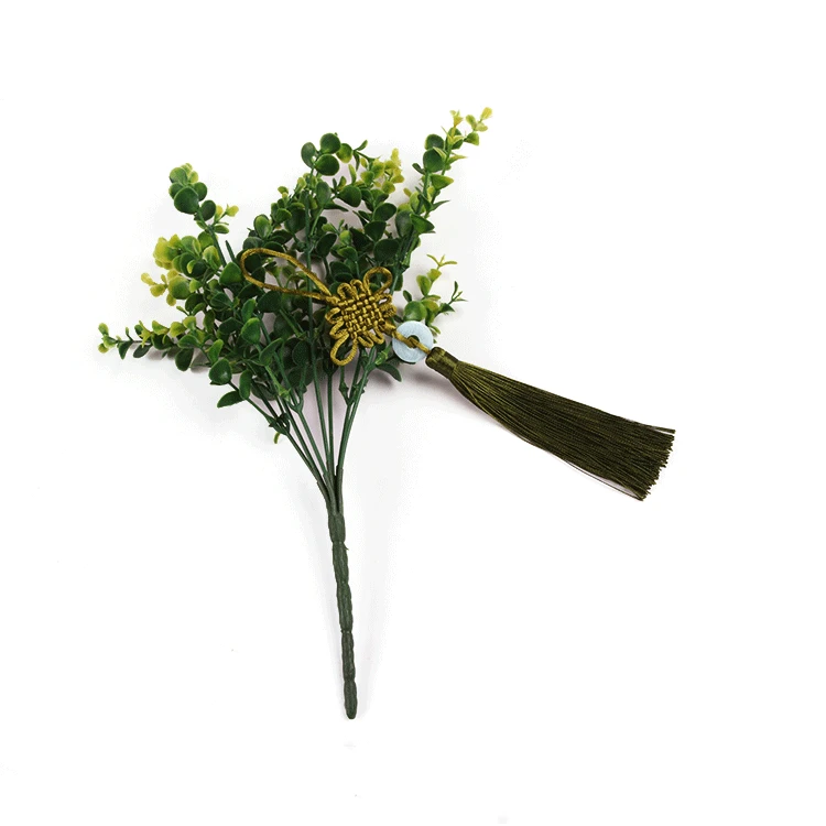 5 шт. Peace Jade китайский узел кисточки DIY кулон ювелирные аксессуары домашний текстильный занавес швейные украшения макраме