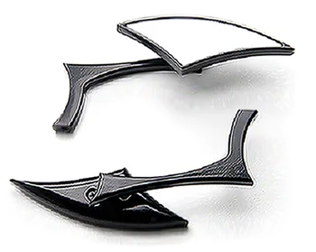 

Brand new Custom Rear View Mirrors Black Pair For Honda Shadow Aero Phantom VLX 750 1100