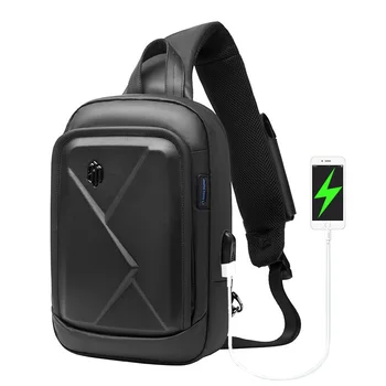 

New men's chest bag shoulder bags casual Messenger bag youth business travel large capacity multi-function bag totes sac bolsa
