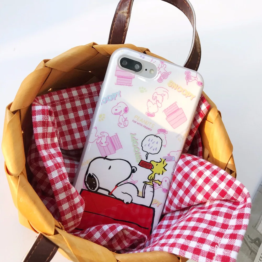 

maosenguoji fashion cute Cartoon lovely dog Brown bear funny soft Mobile Phone Case for iphone 6 6s 6plus 7 8 plus X XR XS MAX