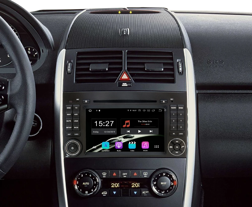 Discount Owtosin Car Radio Multimedia Video Player Navigation GPS Android 9.0 For Mercedes Benz A-Class W169 B-Class W245 Sprinter Viano 1