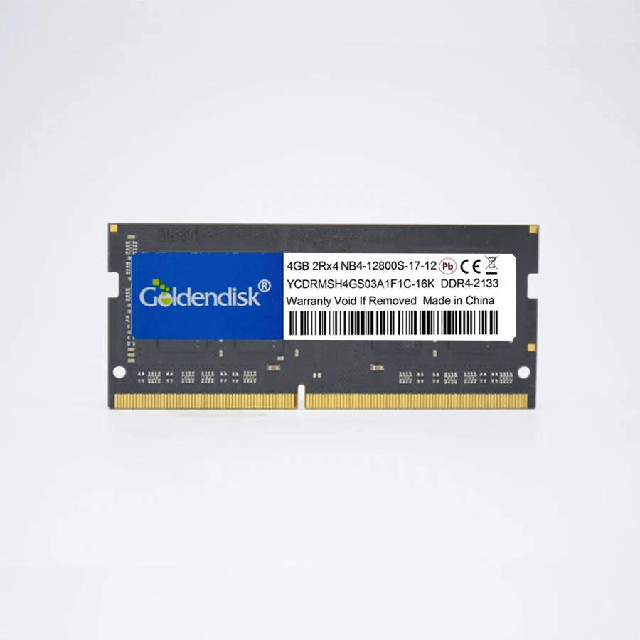 

Goldendisk 4GB DDR4 Sodimm 2400Mhz RAM Memory Laptop computer New generation RAMs mini computer high performance