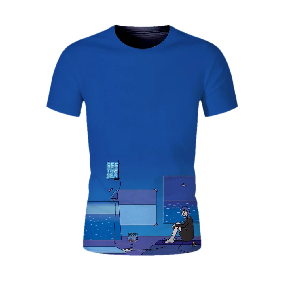 

cartoon t shirts summer men t-shirts couple t shirt 3D print cute tshirt hip hop streetwear casual teens loose tees soft tops