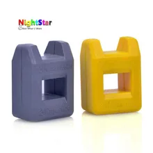 2 шт. Magnetizer размагничивания Отвёртки советы Отвертка Магнитный/Цвет случайный