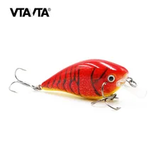 VTAVTA 7.3cm Synthetic Fishing Lure Wobbler eight Coloration Lifelike Laborious Fish Crank Bait 13g Crankbait Fishing Deal with Croatian egg