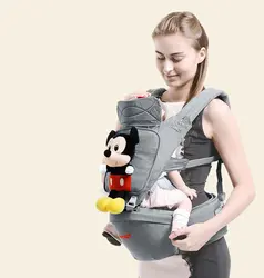 Disney мультфильм 0-36 месяцев дышащий передняя сторона ребенка Перевозчик младенческой Удобный слинг рюкзак мешок обёрточная бумага Детские