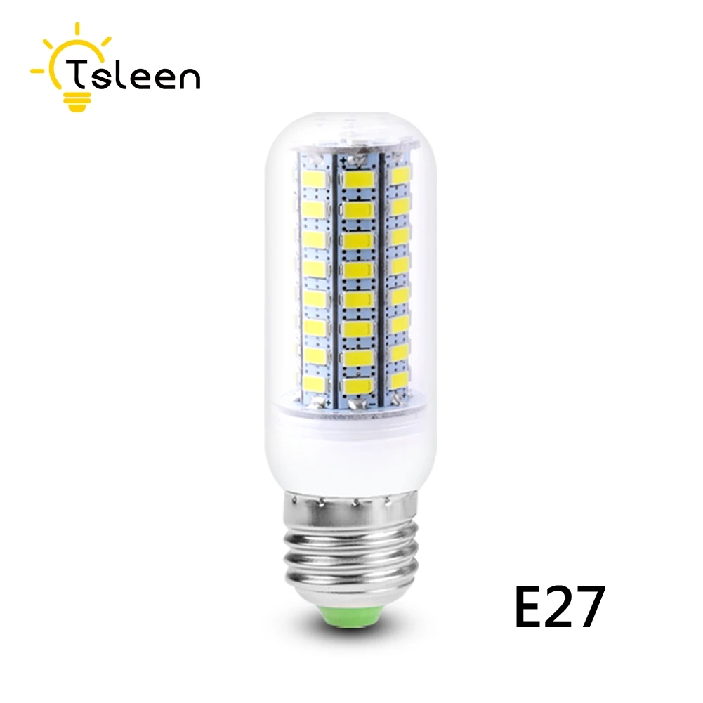 TSLEEN 10x ультра яркие красные/зеленые/110/220V 5730 светодиодный кукурузы лампы