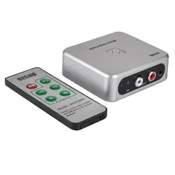 USB Audio Capture Регистраторы, музыка планшета конвертера адаптер сэкономить аналоговый Музыка Аудио USB Flash/SD как MP3 ИК-пульт