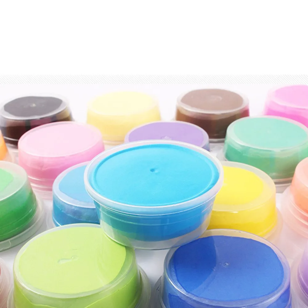 

36 Colors Super Light Clay Air Drying Soft Polymer Modeling Clay Non-Toxic Children DIY Plasticine Slime Educational Toy