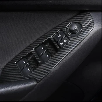 

Cover Window Switch Sticker Decor Button Power Black For MAZDA 3 Axela 2017