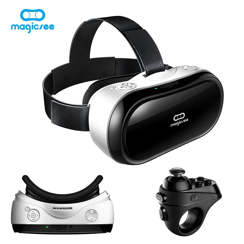 Magicsee M1 All in One Wi-fi VR Headset 3D Glasses Virtual Reality 1920*1080 5.5' TFT Screen Android 5.1/Bluetooth 4.0/2G RAM