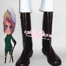 Aph хеталия ваш Цвингли Косплэй Обувь Сапоги и ботинки для девочек на заказ