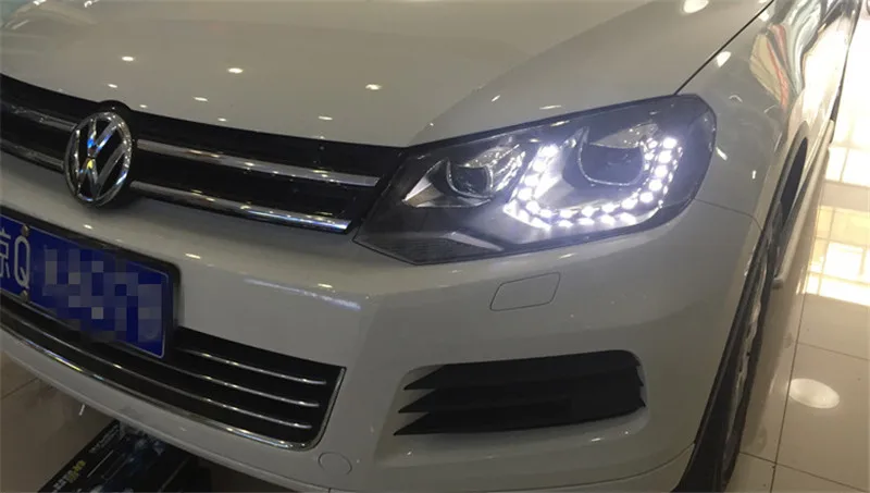 VLAND завод для автомобильных головных ламп Touareg светодиодный светильник 2011 2012 2013
