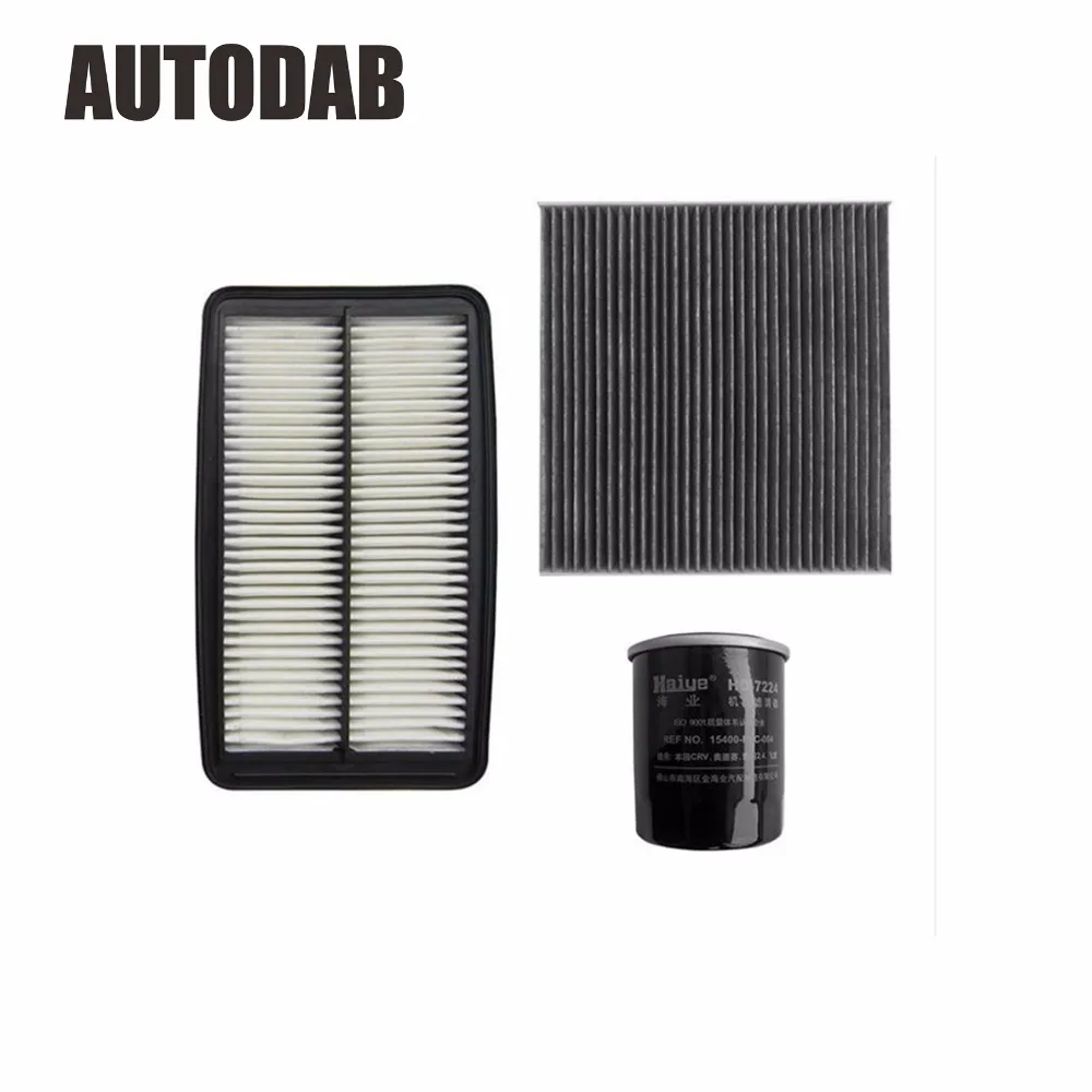 

High Quality filters for 2012-2015 Honda ELYSION 2.4L air filter+oil filter+cabin filter