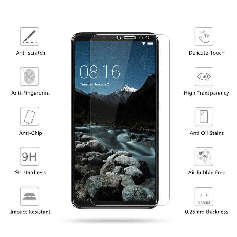 2 шт для стекла Xiaomi mi Max 3 Закаленное стекло для Xiaomi mi Max 3 Защитная пленка для экрана mi Max 3 Защитная пленка для телефона mi Max 3