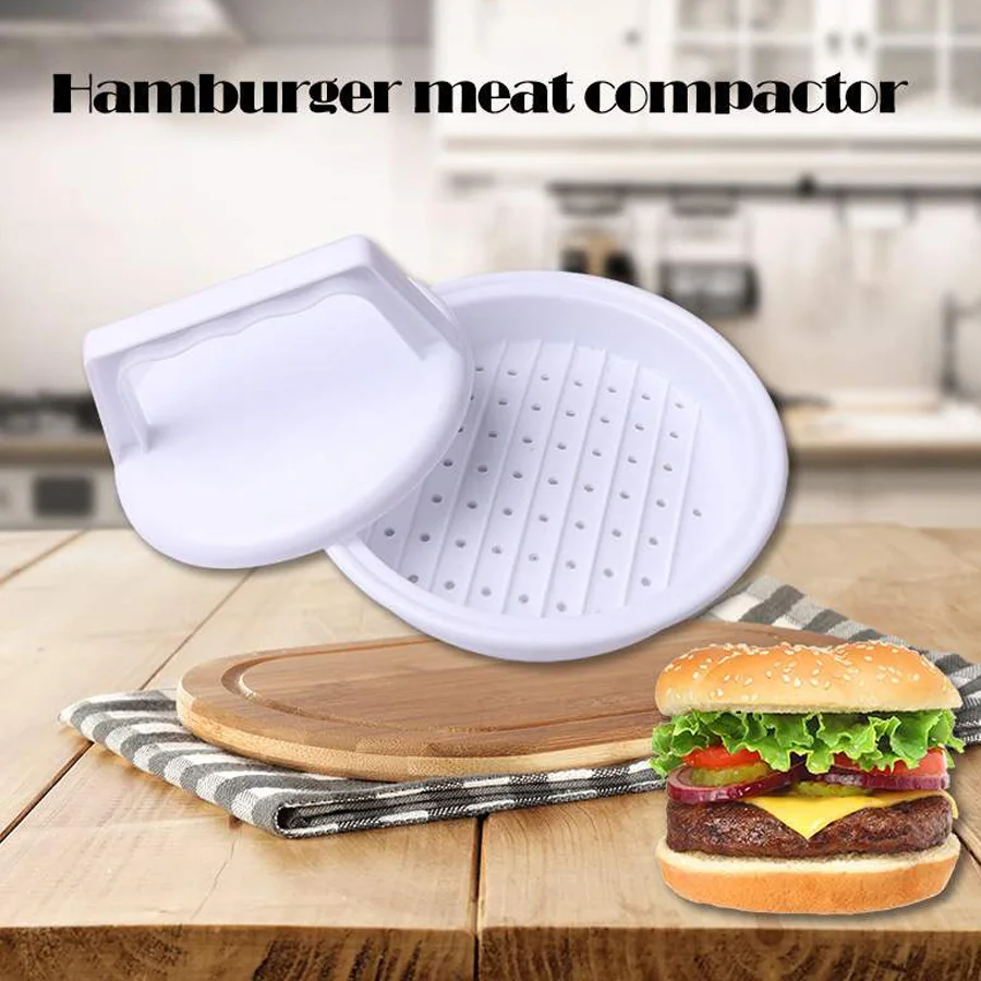 

Kitchen DIY Hamburger Press Food-Grade Hamburger Meat Beef Grill Burger Press Patty Makers Meat Burger Maker Mold Kitchen Tool