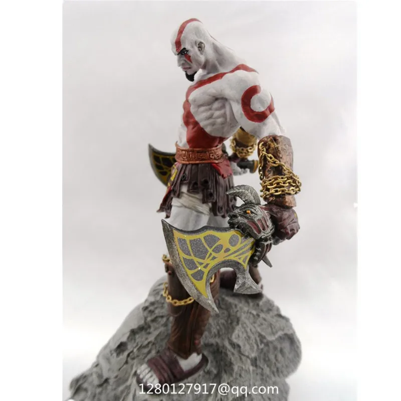 Статуя God of War III Kratos полноразмерный портрет GK смола фигурка Коллекционная модель игрушки Q366