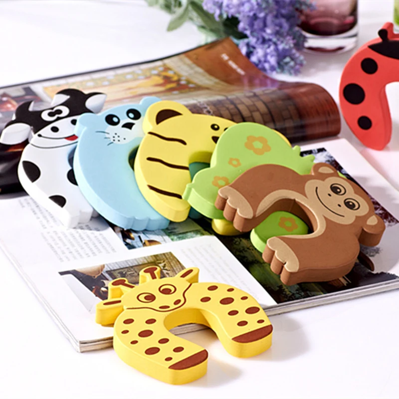 -5pcs-lot-Baby-Safety-Stop-Lock-Cartoon-durable-Door-stopper-for-kids-door-Guards-individual