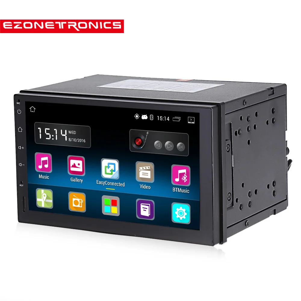 Автомагнитола 2din Android 5 1 6 0 7 &quotемкостный сенсорный экран высокая четкость 1024x600 GPS