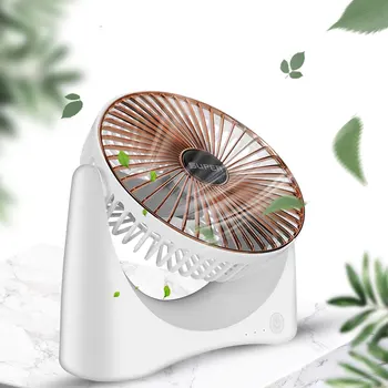 

USB Desk Fan Small Personal Air Circulator Fan with Rechargeable Battery,3 Speed Wind for Home Office