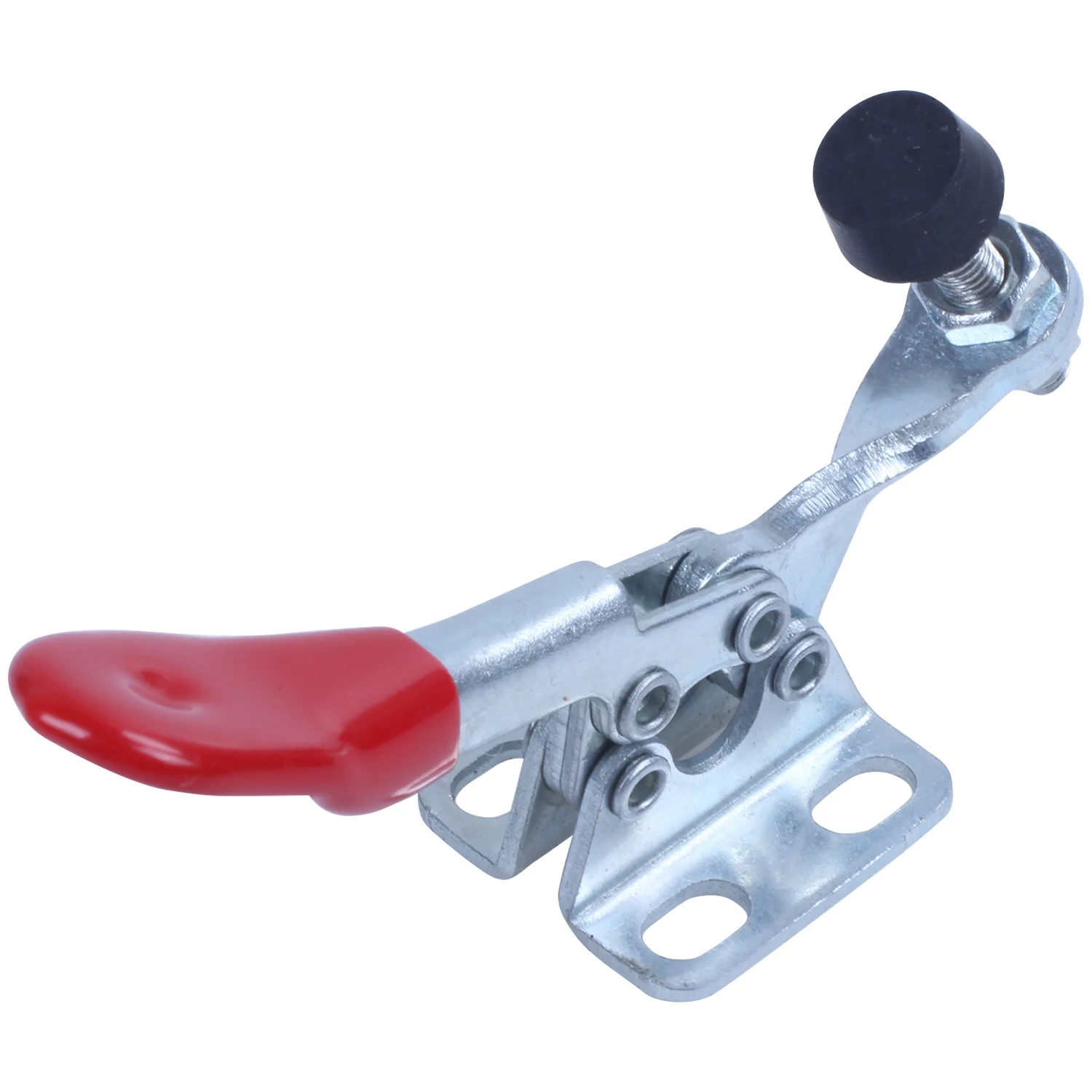 

1pc 27kg Anti-Slip U Shape Toggle Clamp Holding Capacity Push Pull Toggle Clamp Vertical/Horizontal Type for Hand Tool