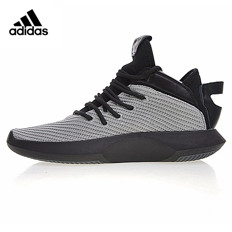 

Adidas Originals Crazy 1 ADV Primeknit Men Basketball Shoes,Black & Grey, Shock Absorbing Breathable Non-slip Lightweight CQ0975