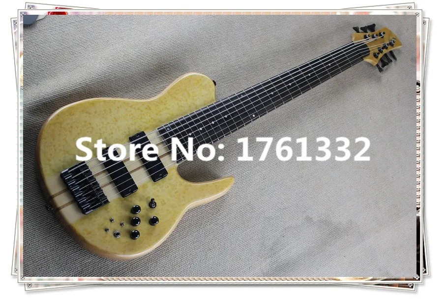 

2016 hot sale +factory custom Fodera 7 strings electric bass guitar with birdseye maple can be customized as your request