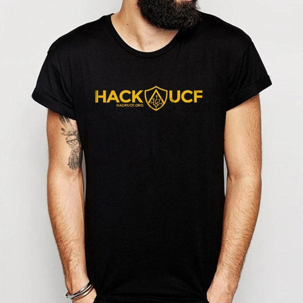 Мужская футболка с логотипом Uch Hack | одежда