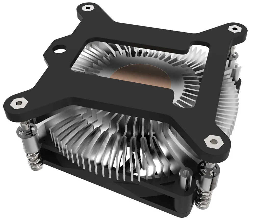 

New Arrival CPU Cooling Cooler Fan Heatsink Blade For Intel LGA INTEL LGA1155/1156(I3/I5) Cooling Fans Drop Shipping l1114#2