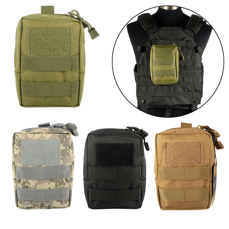 Тактический поясной ремень Molle EDC военный портативный водонепроницаемый 1000D для