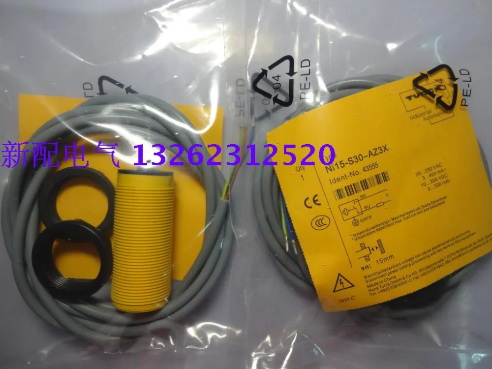 NI15-S30-AZ3X NI15-S30-RZ3X новый высококачественный датчик коррозионной стойкости |