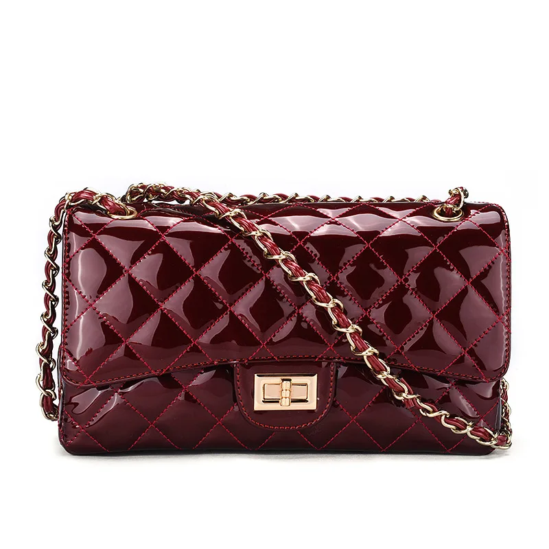 

Designer Bags Tote Quilted Diamond Handbag Geometric Laser Shoulder Bags single shoulder retro diamond lattice chain women bag