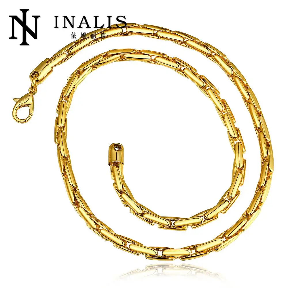 Trendy Gold Chain For Men Jewelry Wholesale Rose Gold/Platinum/18k Real