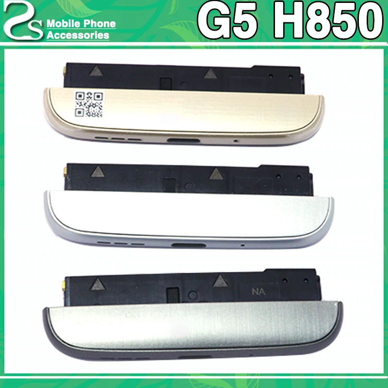 

Rear H850 Bottom Cover For LG G5 H850 H860 Bottom Housing Cap Loudspeaker Ringer USB Charging Port Flex Cable Module Assembly