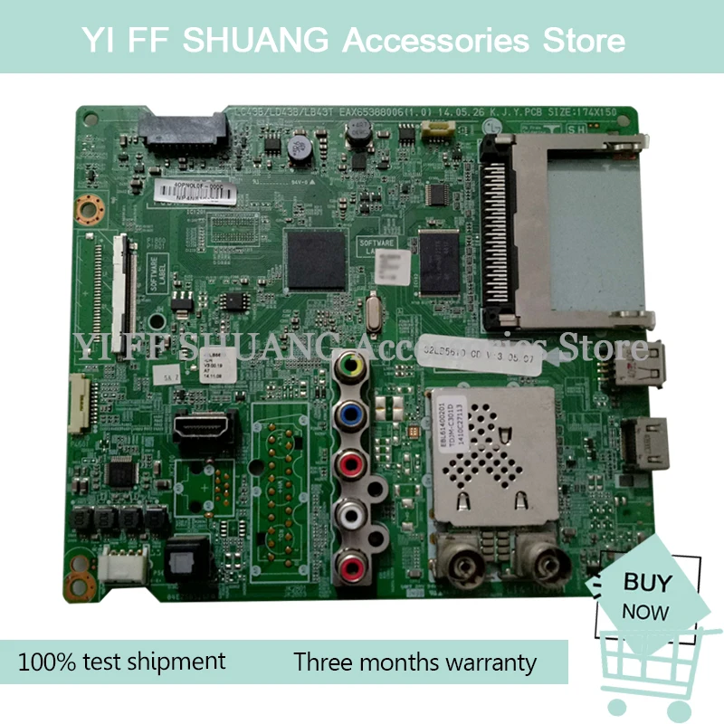 

100% Test shipping for 32LB552B-CA motherboard EAX65388006 with screen LC320DXE
