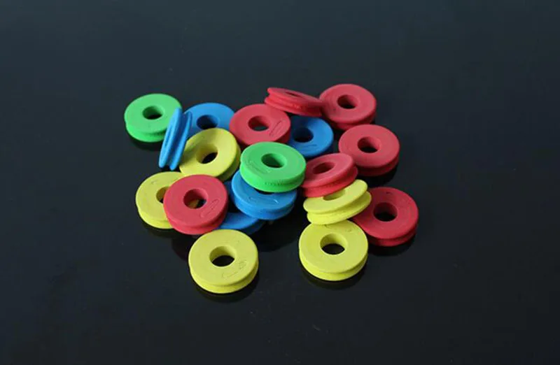 

30Pcs Outdoor Fishing line Circular Winding plate foam Board Fishing Lure Trace Wire Leader Swivel Fishing Tackle
