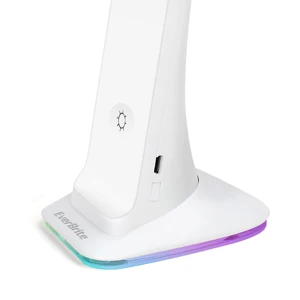 EverBrite, умный светодиодный настольный светильник, перезаряжаемый, USB, ночник, с сенсорным управлением, с регулируемой яркостью, для чтения, учебы, сна