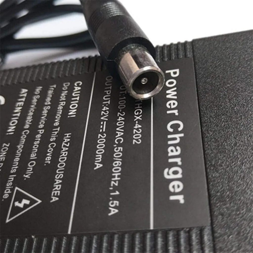 42V 2A LED зарядное устройство для Xiaomi M365 Ninebot ES1 ES2 ES4 100 см быстрая безопасная зарядка