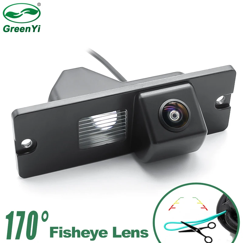 

HD 170 Degree 1280P Fisheye MCCD Lens Starlight Night Vision Car Reverse Backup Rear View Camera For Mitsubishi Pajero 4 2006-17