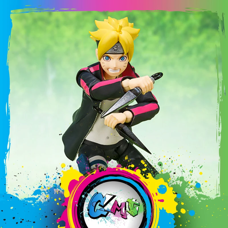 

CMT INSTOCK Original BANDAI Naruto Boruto Uzumaki Action Figure Anime PVC Toys Figure