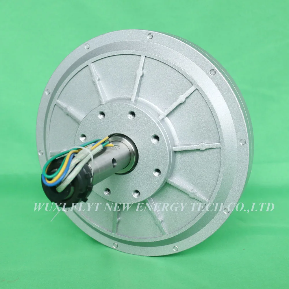 FLTXNY 2KW 96v 120v 220v 380v без сердечника редкоземельный постоянный магнит генератор
